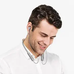 Bluetooth навушники Hoco ES69 Platinum neck-mounted BT earphones gray - мініатюра 4