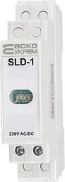 Сигнальний індикатор модульний SLD‑1 АСКО‑УКРЕМ (A0140030035) білий - мініатюра 2
