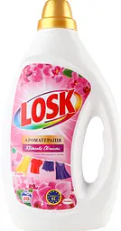 Гель для прання Losk Колор Ароматерапія Ефірні масла та аромат Малазійської квітки, 1.26 л - мініатюра 7