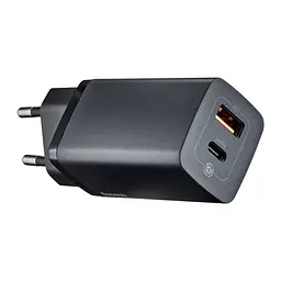 МЗП Baseus GaN2 Lite Quick ChargerC + U 65W EU Black