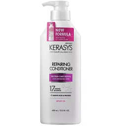 Відновлювальний кондиціонер Kerasys Hair Clinic Protein Care System Argan Oil 400 мл