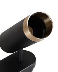 Світильник поворотний, спот Goldlux 326492 Fado GU10 2x10W IP20 Чорний - мініатюра 3