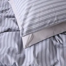 Простирадло MirSon Бязь 17-4775 Amiens 150х220 см сіре (2200008963941) - мініатюра 4