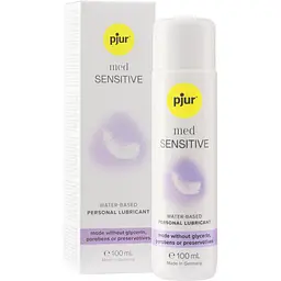 Лубрикант на водній основі Pjur MED Sensitive glide 100 мл - мініатюра 4