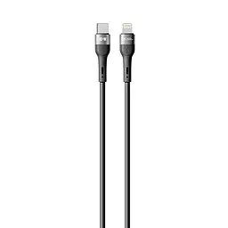 Кабель для зарядки USB Ridea RC-XS51 X-Silicone Type-C to Lightning 30W 10V/3A 2 м Черный - миниатюра 2