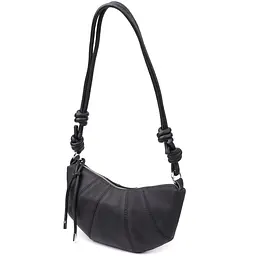 Жіноча напівкругла сумка з натуральної шкіри Vintage 25х14х4 см sum0027521 - мініатюра 3