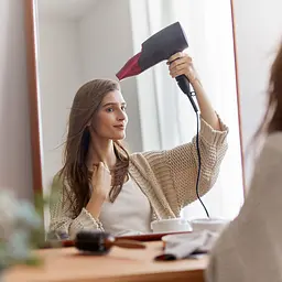Фен для волосся Panasonic Nanoe care чорно-бордовий - мініатюра 12