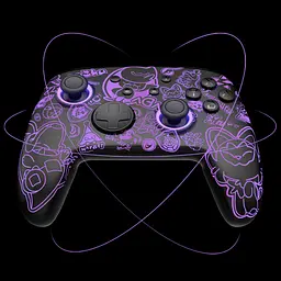 Геймпад FUNLAB Firefly Pro Wireless Switch Controller Violet [109758] - мініатюра 4