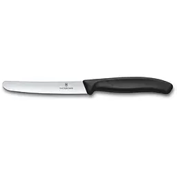 Кухонний ніж Victorinox SwissClassic Table лезо 11см з чорн. ручкою - мініатюра 2