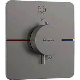Термостат для душу Hansgrohe ShowerSelect Comfort Q brushed black chrome 15581340