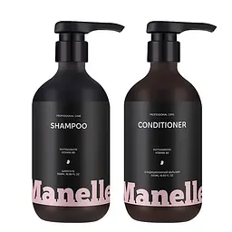 Дует набір Professional care phytokeratin vitamin B5 SHAMPOO+CONDITIONER Manelle 500+500 мл