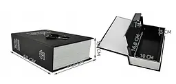 Сейф-книга Malatec 1212  24x15,5x5,5 см – схованка для грошей і документів - мініатюра 2