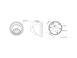 IP-камера відеоспостереження Hikvision DS-2CD2347G2-L(C) (4.0 мм) - мініатюра 3