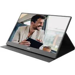 TFT 15.6" AOC 16T20E2, IPS, HDMI, USB- C, колонки, чорний - мініатюра 6