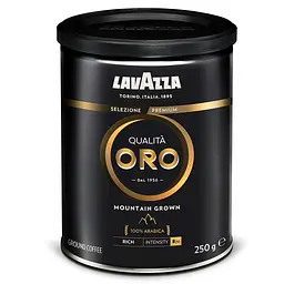 Кава мелена Lavazza Qualita Oro Mountain Grown з/б 250г.