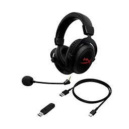 Гарнітура HyperX ігрова Cloud II Core WL/USB-A чорний (6Y2G8AA) - мініатюра 6