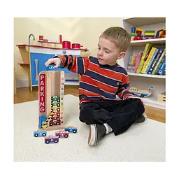 Ігровий набір Melissa & Doug дерев'яний Паркування та машинки (MD15182) - мініатюра 4