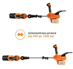 Повітродувка акумуляторна Sequoia без АКБ та ЗП SBLB4022BT - мініатюра 3