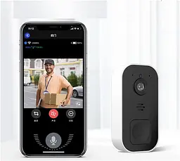 Бездротовий дверний дзвінок WiFi Зовнішня HD-камера - мініатюра 2