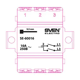 Вимикач Sven SE-60016 white (7100039) - мініатюра 4