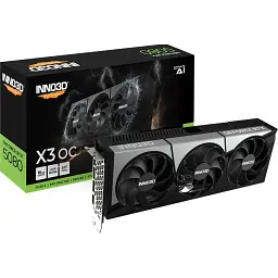 Відеокарта Inno3D GeForce RTX5080 X3 OC 16GB GDDR7 256bit PCI Express 5.0 (N50803-16D7X-17603930)