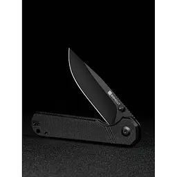 Ніж складаний Sencut Aetheris S24095-3 чорний Micarta, чорне лезо - мініатюра 11