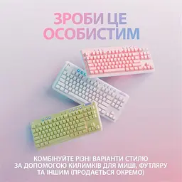 Клавіатура бездротова Logitech G715 Linear White (920-010692) - мініатюра 2
