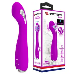 Стимулятор G-точки з електростимуляцією - Pretty Love Hector Purple Baile BI-014765 91005 - мініатюра 6
