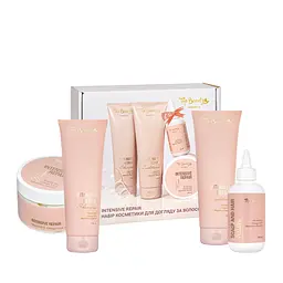 Подарунковий набір косметики для догляду за волоссям Top Beauty Intensive Repair, 4 шт.