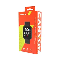 Смарт-годинник Canyon Easy SW-54 Black (CNS-SW54BB) - мініатюра 4