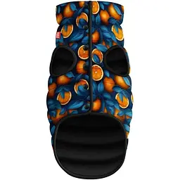 Курточка для собак WAUDOG Clothes малюнок "Апельсини", XS25, В 37-40 см, С 24-27 см