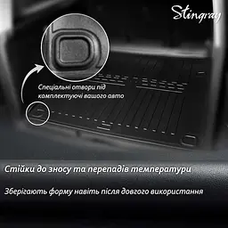 Передні килимки BYD Leopard 3 2025- 2 шт. - мініатюра 5