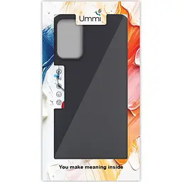 Чохол Silicone Cover Ummi Lakshmi (AA) для Xiaomi Redmi Note 10 Pro / 10 Pro Max Чорний / Black - мініатюра 2