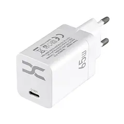 Зарядний адаптер блок живлення DC CA-F10 PD 65 W білий