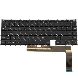 Клавіатура для ноутбука HP (EliteBook X360: 1040 G8) rus чорний без фрейму