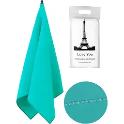 Рушник спортивний Love You мікрофібра 50х90 см Tiffany (60100) - мініатюра 2