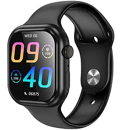 Смарт-годинник Hoco Smart Watch Y23 Smart sports watch (call version) Black - мініатюра 3