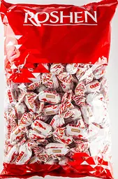 Карамель Roshen Рачки молочна з начинкою 1 кг
