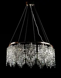 Кришталева люстра L93195/800/12 (SGD) (золото белый)