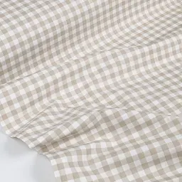 Простирадло полуторне Cosas Beige Check 155х240 см (BeigeCheck_155s) - мініатюра 4