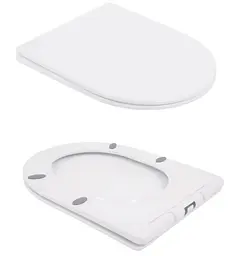 Унітаз підлоговий Qtap Swan Eco Ultra Quiet з сидіннмя Slim Duroplast/ Soft-close/ Quick Release QTSWA27W48748 - мініатюра 7