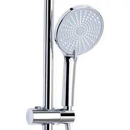 Душова система для душу Qtap Jay на два споживача QTJAY110CRM45544 Chrome, Хром - мініатюра 4