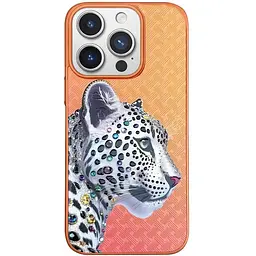 Чохол Epik TPU+PC Crystal Hunt with MagSafe для Apple iPhone 16 Pro (6.3) Orange