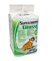 Пеленки для собак Croci Super Nappy Daisy с ароматом ромашки 30 шт 57х54 см ЦЕНА ЗА 1 ШТ C6028312