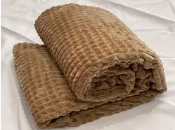 Плед Ecotton 150х200 см із мікрофібри Camel коричневий (23084)