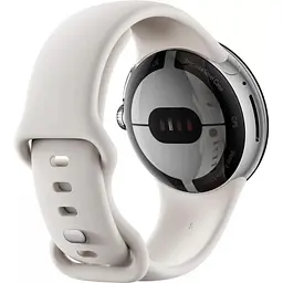 Розумний годинник Google Pixel Watch Polished з ремінцем Silver/Chalk - мініатюра 4