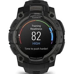 Смарт-годинник Garmin Instinct 3 45mm AMOLED Black with Black Band (010-02936-00) - мініатюра 5