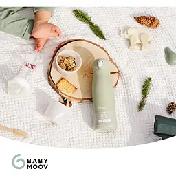 Термос підігрівач для сумішей Babymoov Moov & Feed бездротовий зелений - мініатюра 8
