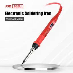 Паяльник JCD 908U 100W + кейс для зберігання - мініатюра 2