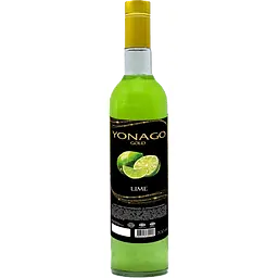 Сироп YONAGO Лайм з золотом 0.7 л